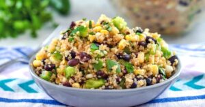 Health count on quinoa cucumber lemon detox salad to lose weight