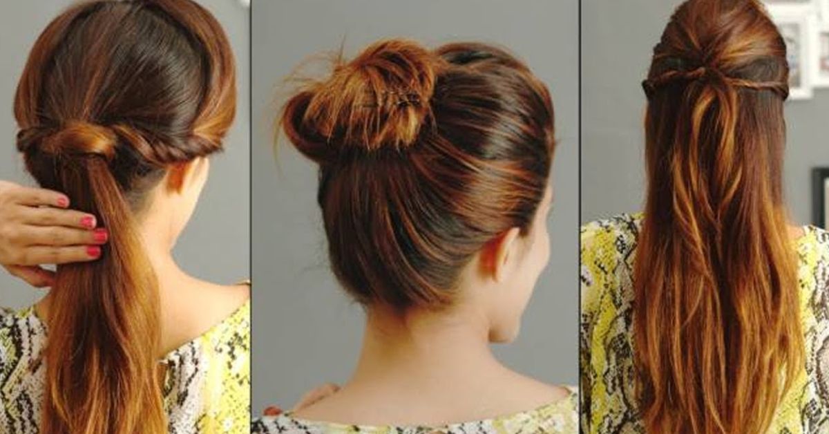Hair Style tips for Durga Puja you can easily do it yourself at home