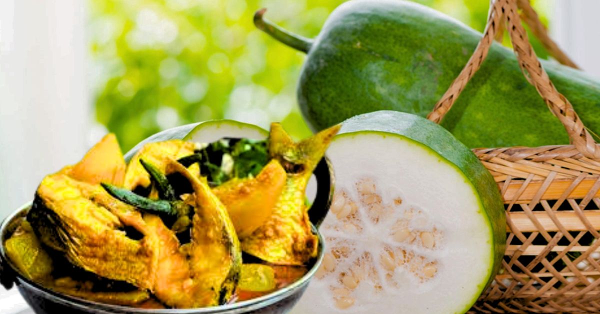 Recipe bring a twist to cooking make rice with chalkumar-hilsa broth for lunch