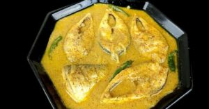 Recipe hilsa gravy in coconut milk will go well with hot rice
