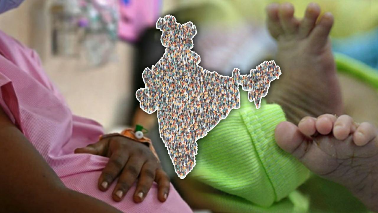 Big change in India birth and death rate 