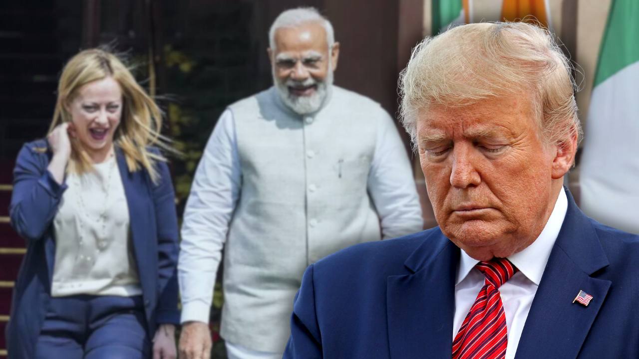 Narendra Modi spoke to Giorgia Meloni over the phone.