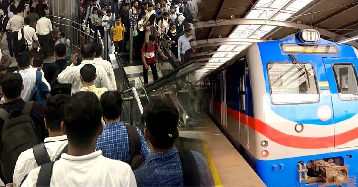 Kolkata Metro strict vigil at gates and stairs for passenger safety ahead of Puja