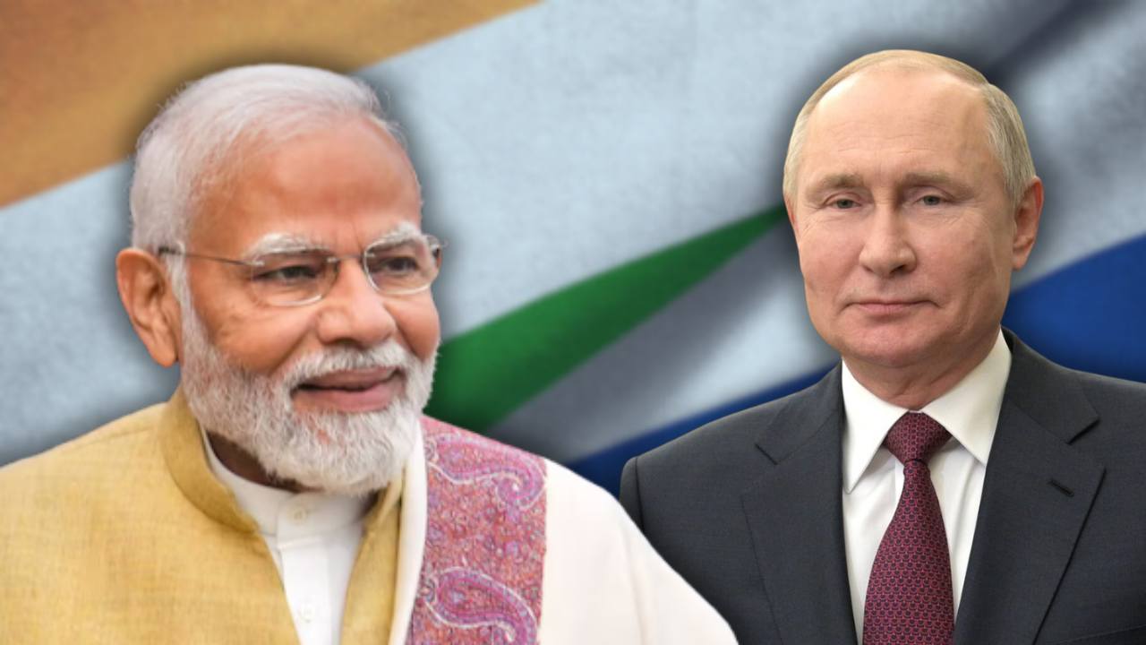 Vladimir Putin wishes PM Narendra Modi a happy birthday.