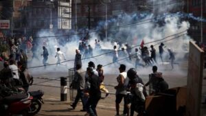 India instructed Indians in Nepal to be vigilant.