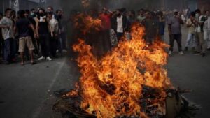 Nepal former Prime Minister Jhalanath's wife dies in fire.