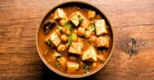 Recipe surprise in the vegetarian menu of Puja easy to make paneer salan