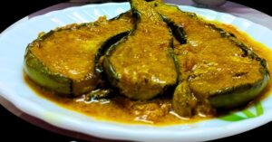 Recipe don't worry if guests come to the puja the feast will be served with brinjal korma