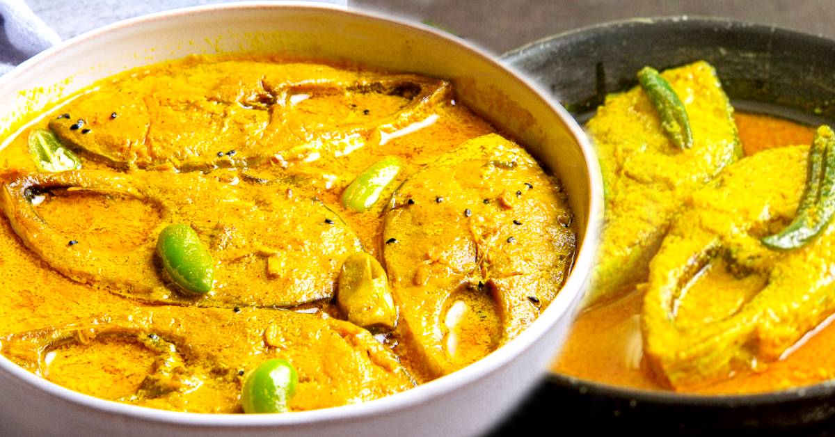 Recipe hilsa with kasundi a different Bengali dish made at home