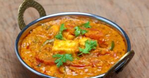 Recipe new kitchen additions for puja enjoy Mugdal-Paneer everyone 