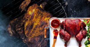 Recipe restaurant style smoked chicken at home easy dish 