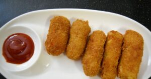 Recipe tea table with new flavors cheese shrimp chops to accompany tea