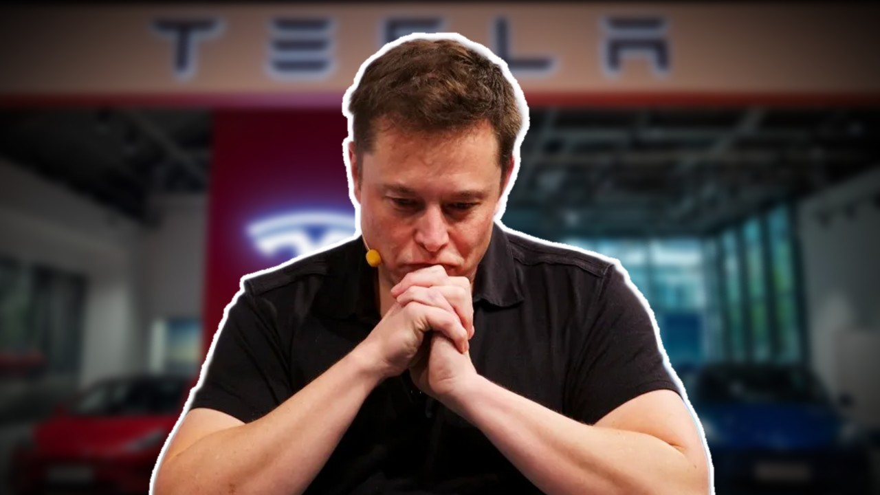 Despite the rush to see the Tesla car, sales are down in India