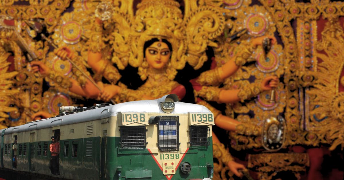 Sehalda Local Train traveling during Durga Puja will be easier all local trains will stop at every station