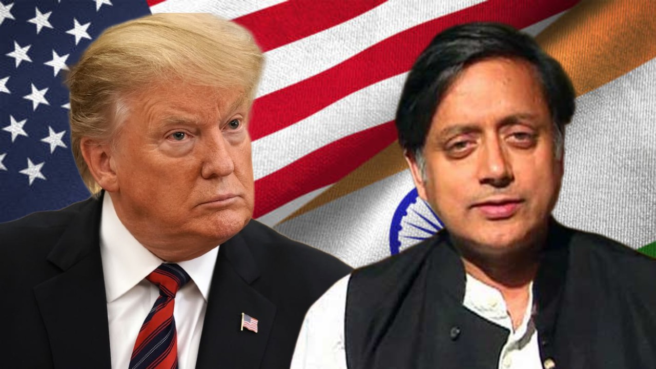 Shashi Tharoor responds to India's tariff insult.