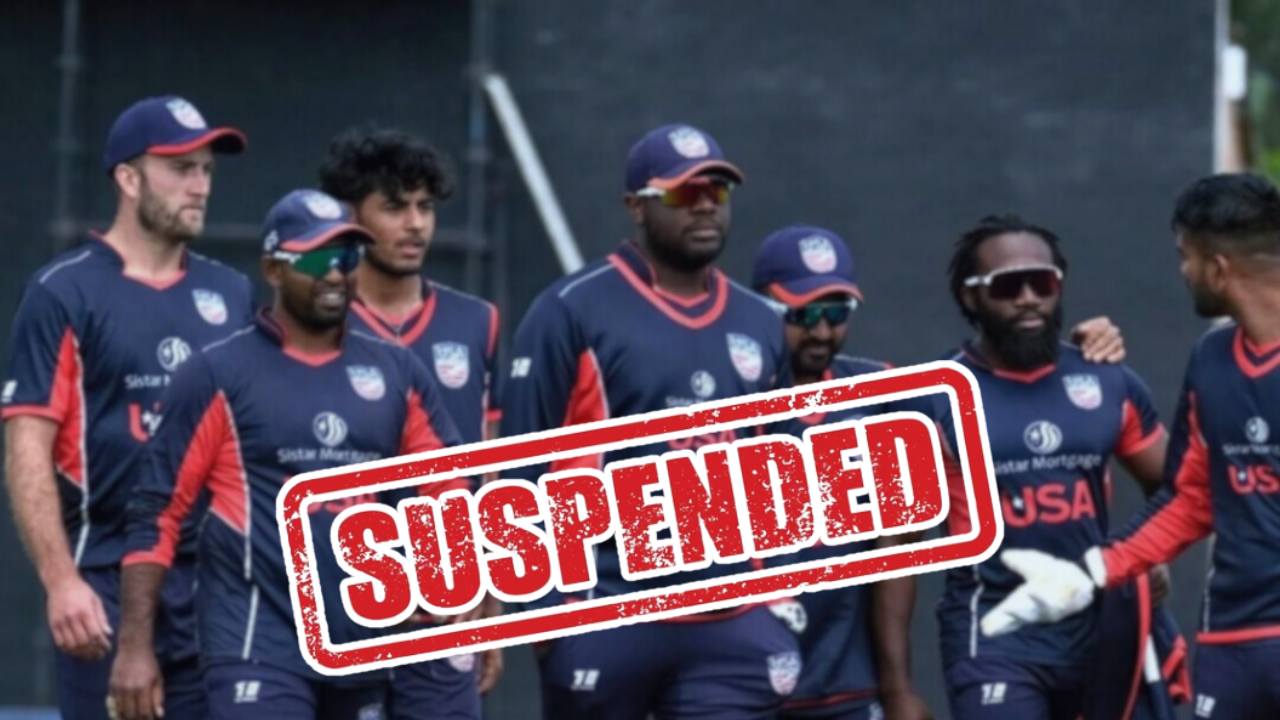 Why did the ICC suspends USA Cricket?