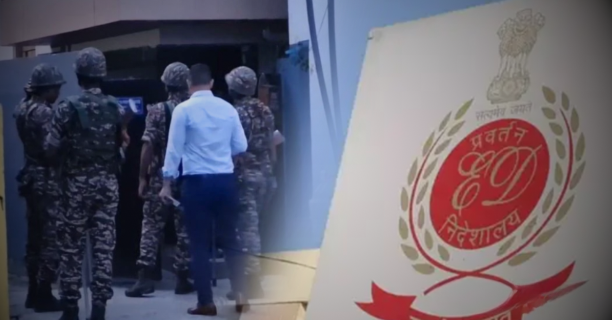 Enforcement Directorates raid in illegal sand mining case across West Bengal