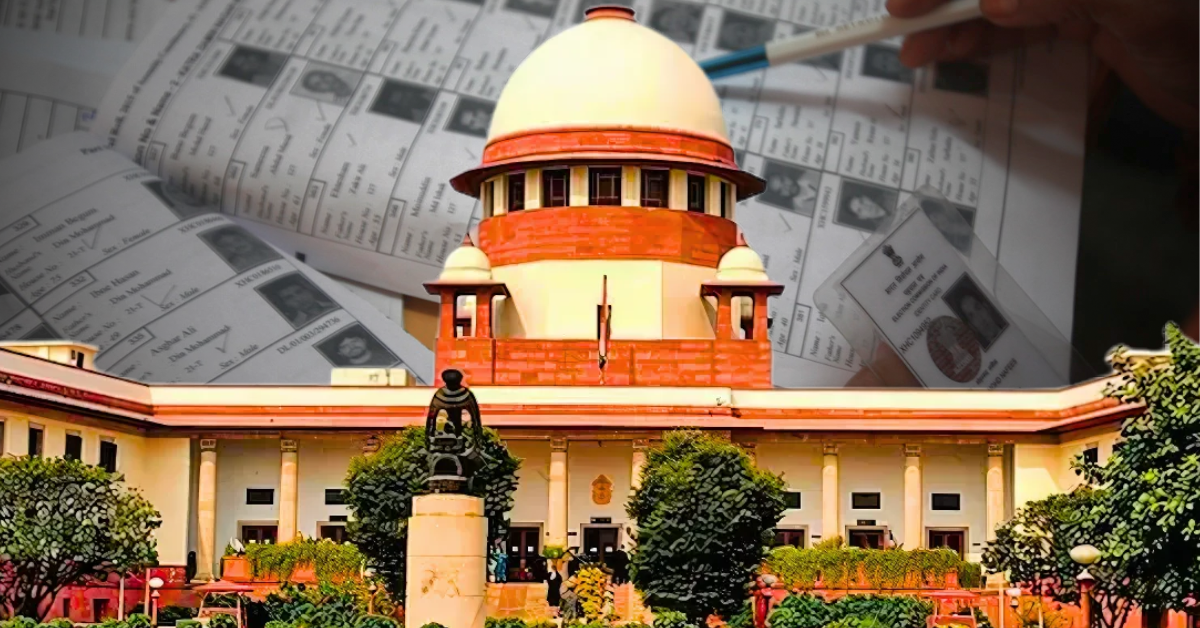 Supreme Court warns on Bihar voter list revision process
