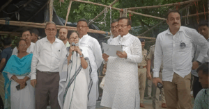 Mamata Banerjee expresses anger against BJP for using army