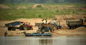 Enforcement Directorate Raid on Sand Mining Scam