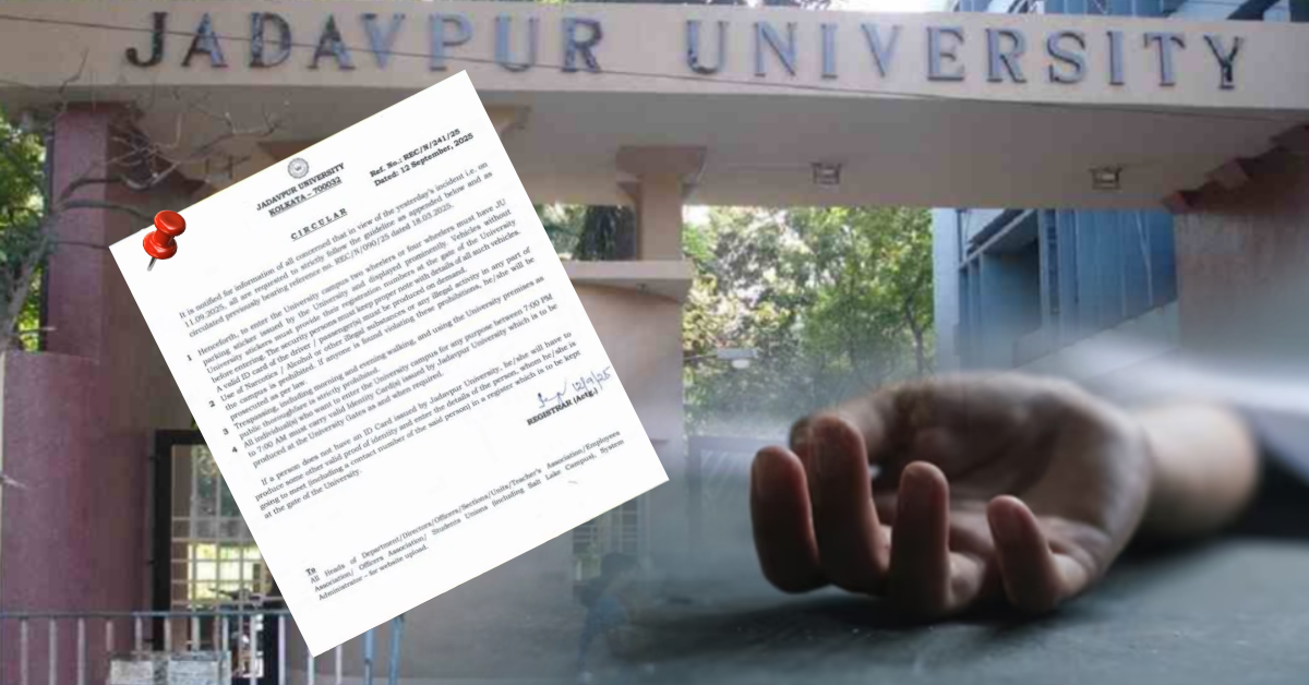 Security Tightened at Jadavpur University After Student Death in Lake