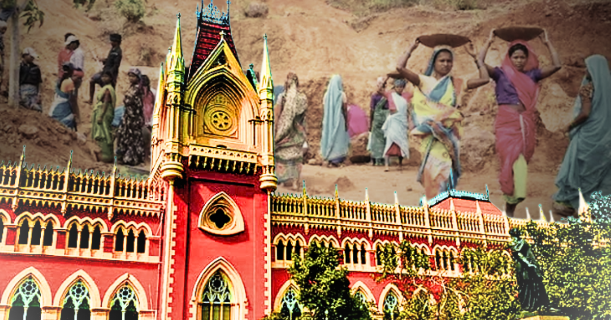 Central govt ignored the Calcutta High Court's order regarding 100 days of work