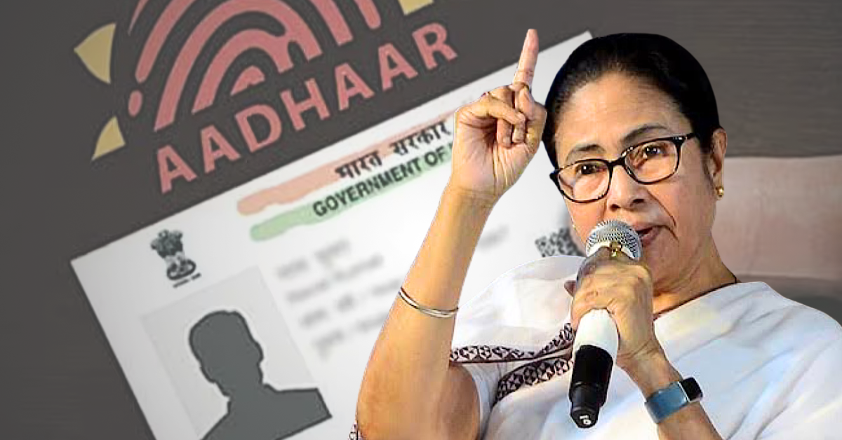 Mamata Banerjee directs administration after Aadhaar gets voter list validation