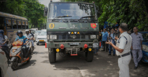 Kolkata Police lodges FIR against Army truck driver