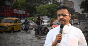 Firhad Hakim Oversees Kolkata Amid Unprecedented Rainfall During Durga Puja
