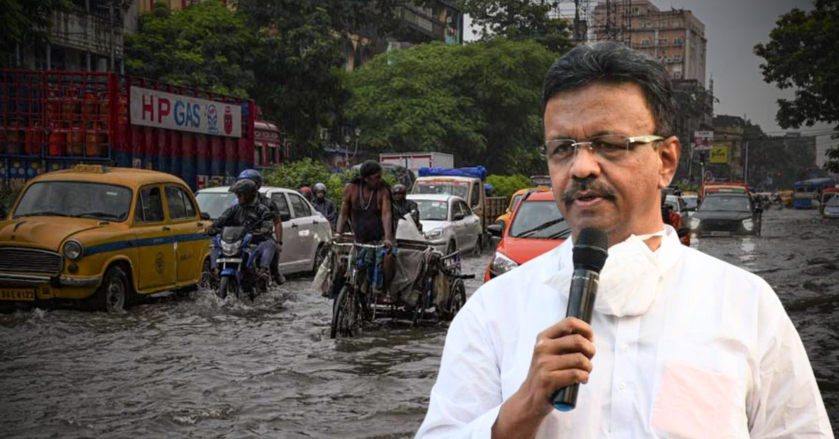 Firhad Hakim Oversees Kolkata Amid Unprecedented Rainfall During Durga Puja