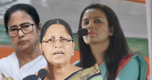 Mahua Moitra faces protest over remarks on Matua and SC community