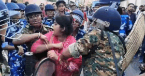 TET protest in Barasat demanding employment