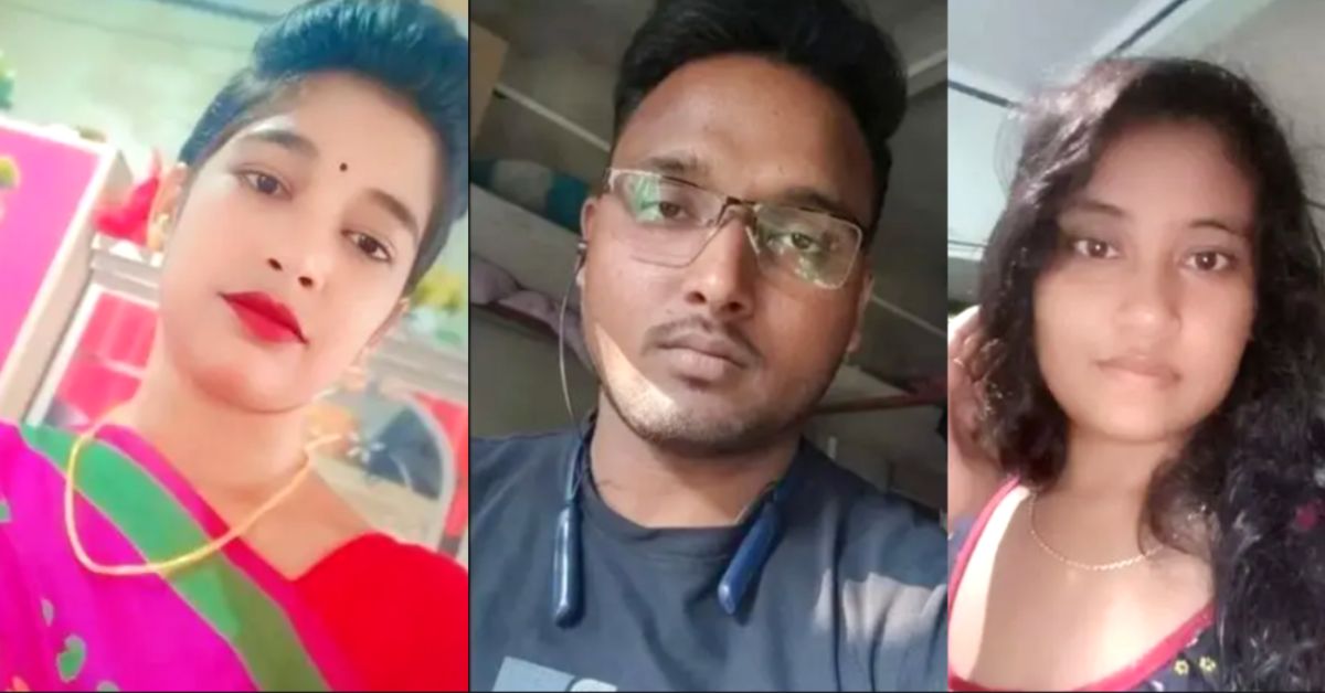 Bagda two woman accompanied by the same lover who fled arrested by police