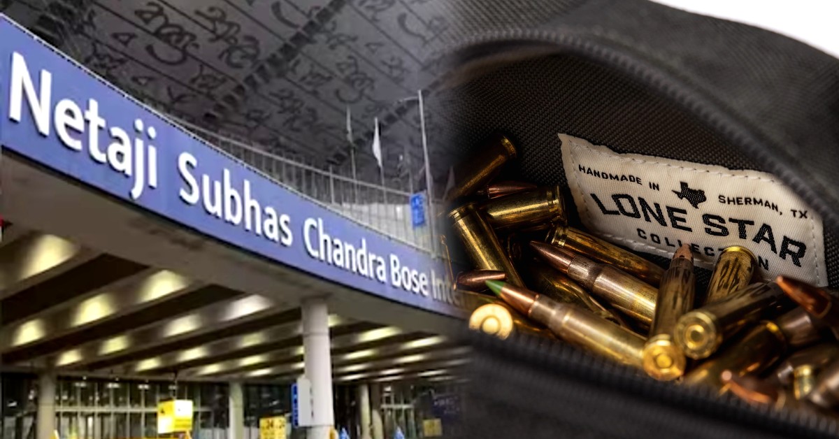 Trinamool Congress Councillor Detained at Kolkata Airport with Cartridges
