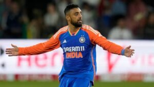 Varun Chakaravarthy reaches the top of ICC T20 Rankings.