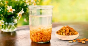 Health what are the benefits of drinking water soaked in raisins on an empty stomach