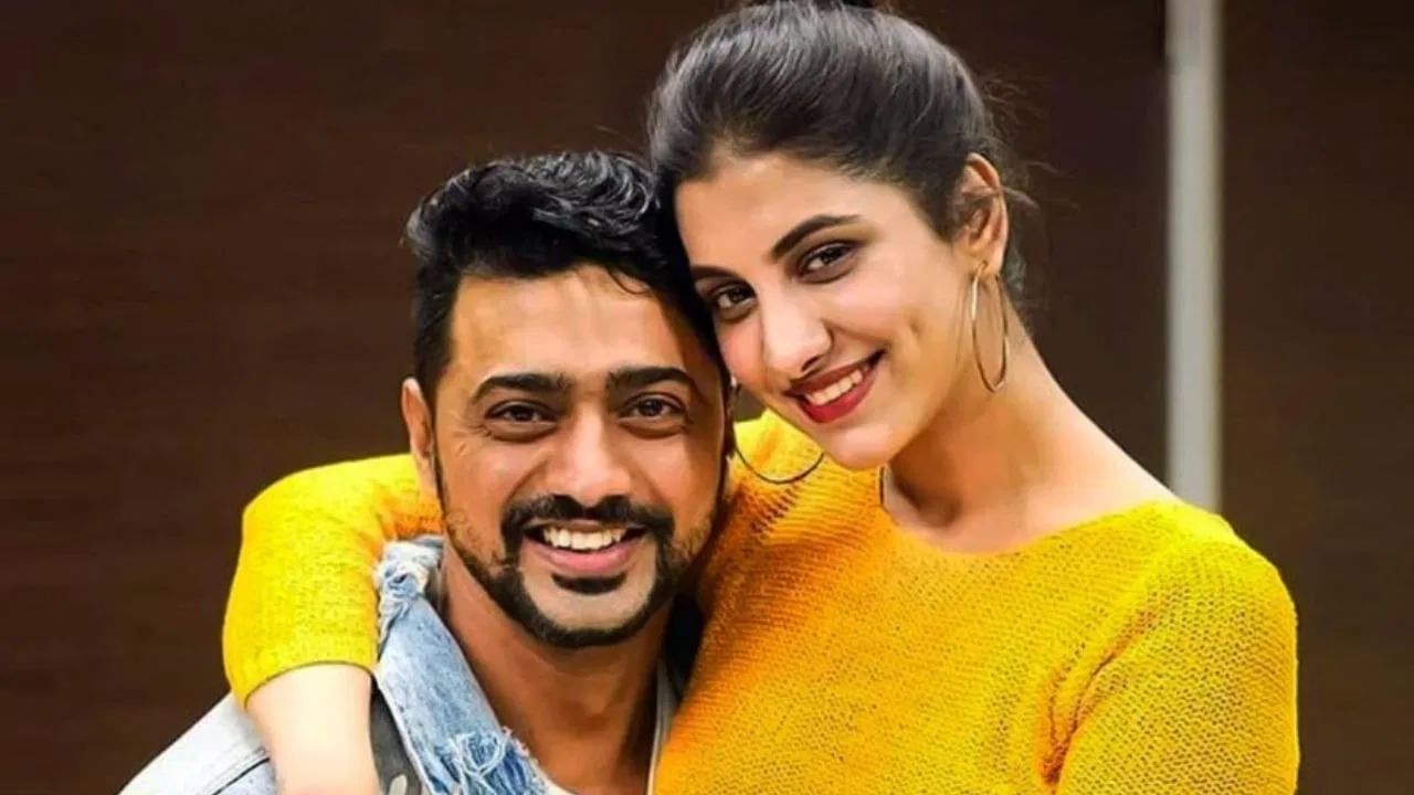 Why didn't rukmini attend dev movie trailer launch