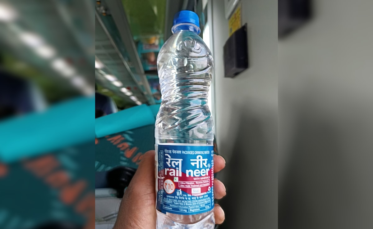 Indian railways rail neer price dropped for new gst