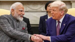 Donald Trump admit that extra tariff has affected relation with India.