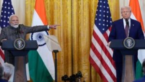 Trump Suggests imposing 100 percent tariff on India.