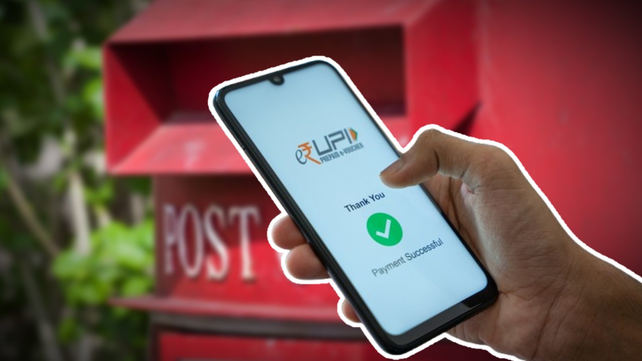 Upi is connecting with the post office network.