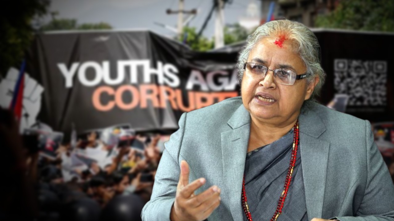 Sushila kaki is going to be the head of Nepal interim government.