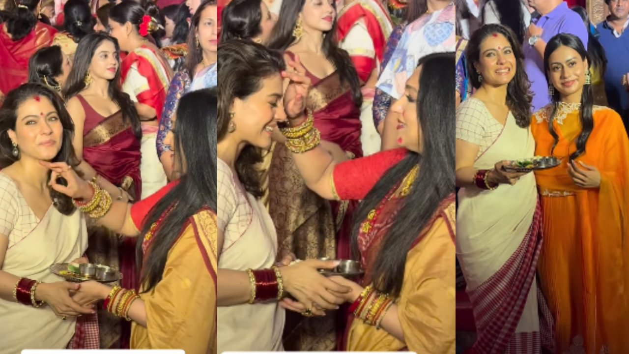 Rituparna Sengupta participated in sidur khela with kajol