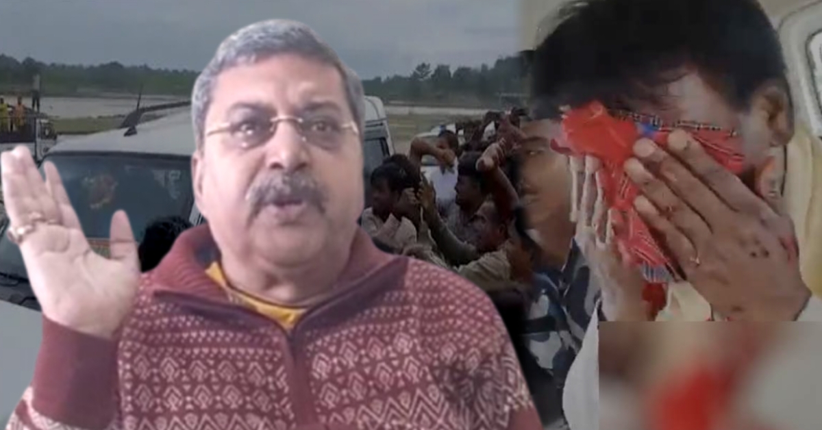 Attack on Khagen Murmu in Nagrakata