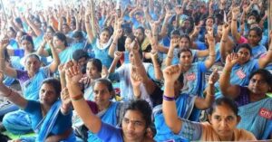 Anganwadi Worker Protest over Supervisor Recruitment Irregularities in West Bengal