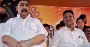Anubrata-Kajal clash at Trinamool Congress Vijaya Sammilani in Birbhum