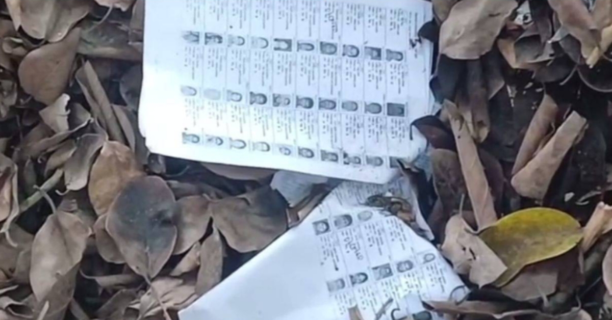 Voter list found scattered by the Ganga amid SIR tension in Hooghly