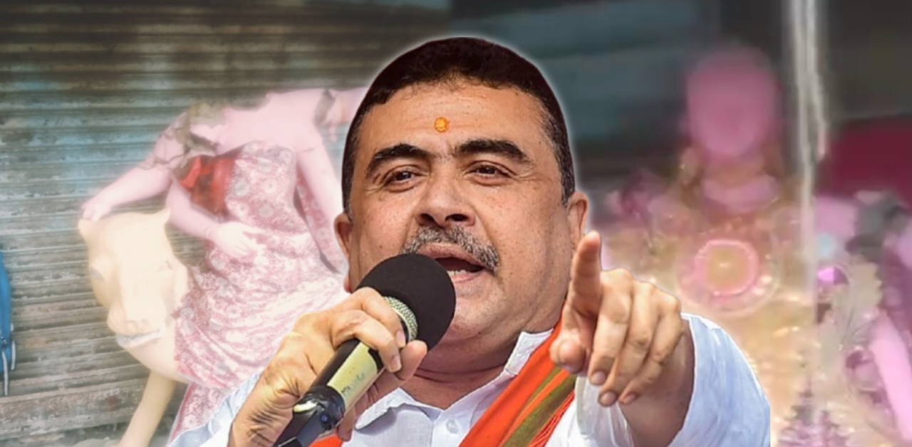 Suvendu Adhikari slams West Bengal Government after idol vandalism in Mandirbazar