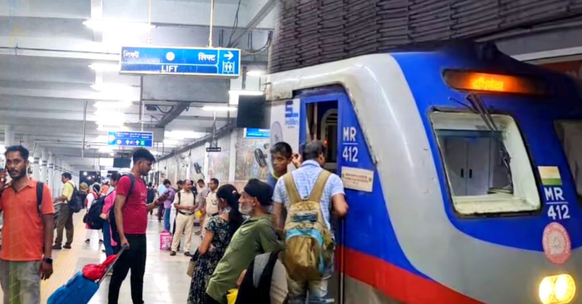 Kolkata Metro signal fault in Dum Dum services disrupted