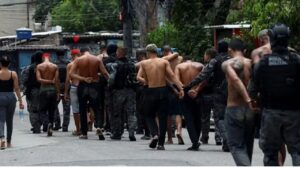 Death march in anti-drug campaign in Brazil.